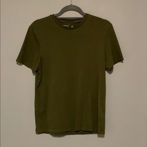 Top man olive green tee size s